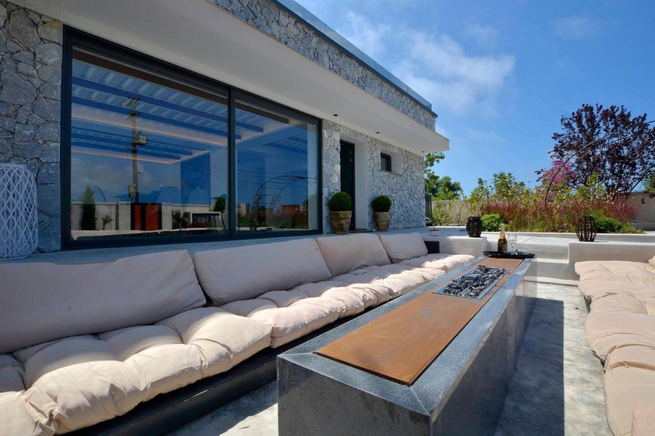 Villa Flamingo - 4 Bedrooms - Private Pool - Next To Renowned Issos Beach & Lake Korission Línia Buitenkant foto